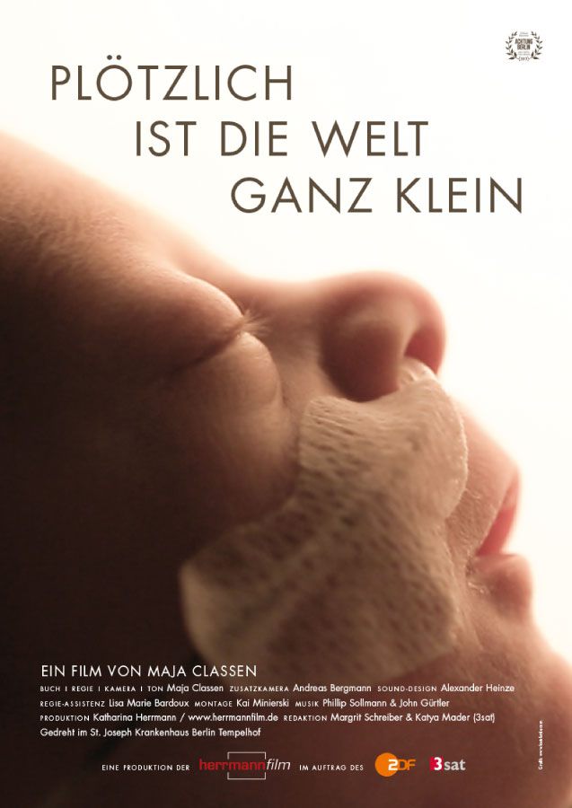 Offizielles Filmplakat zum Film "Plötzlich ist die Welt ganz klein"